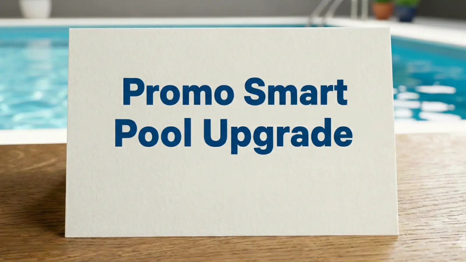 Promo Smart Pool Upgrade